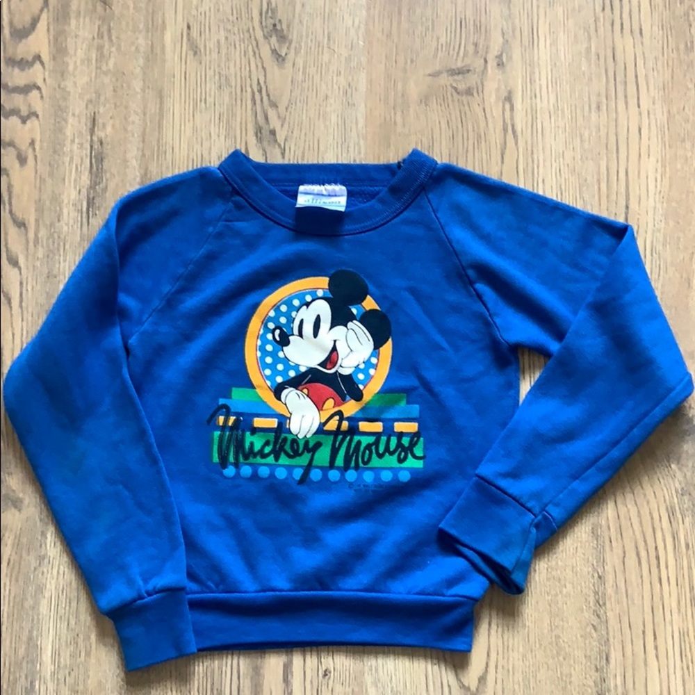 Vintage 1980s Mickey Mouse Sweatshirt